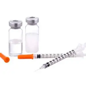 Bacteriostatic Water & Syringes